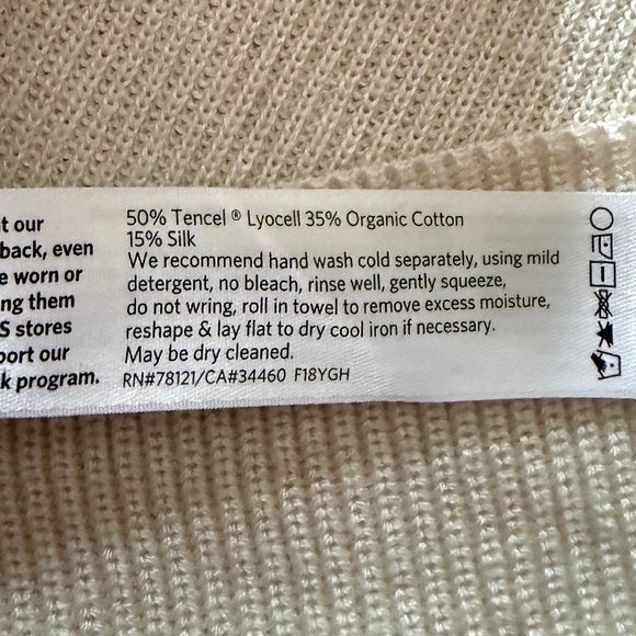 Eileen Fisher mock neck sweater - Picture 7 of 8